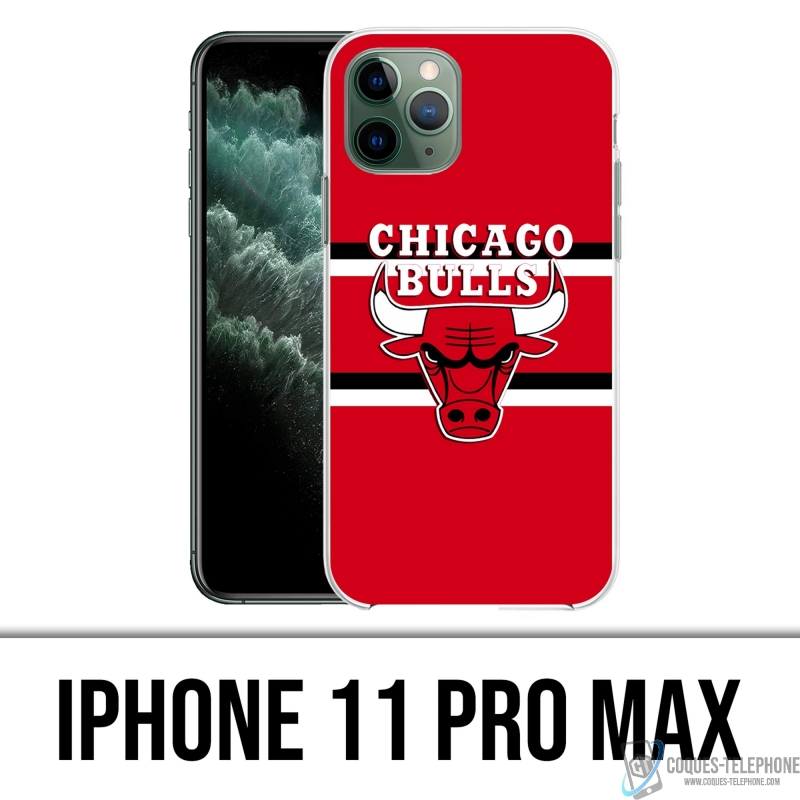 Coque iPhone 11 Pro Max - Chicago Bulls