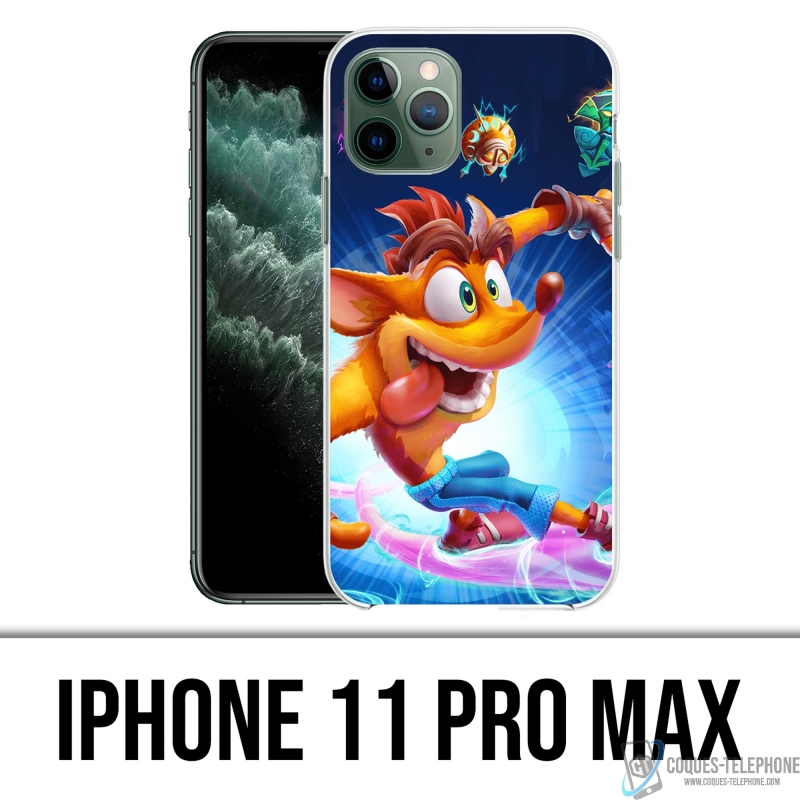 Coque iPhone 11 Pro Max - Crash Bandicoot 4