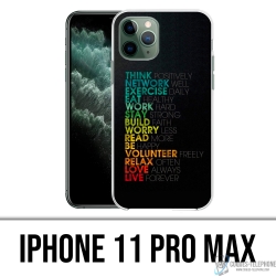Cover iPhone 11 Pro Max - Motivazione quotidiana
