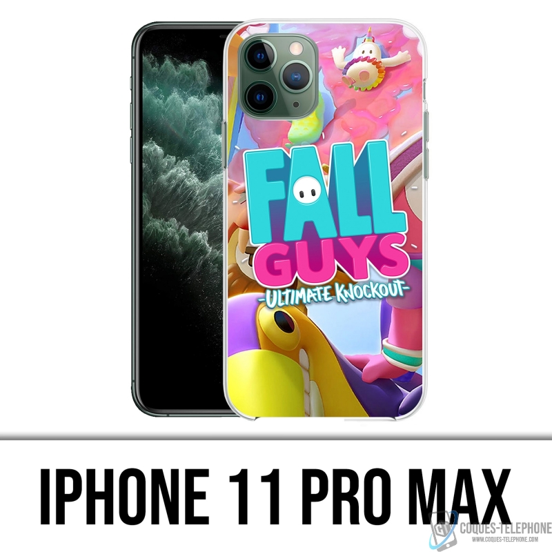 Coque iPhone 11 Pro Max - Fall Guys