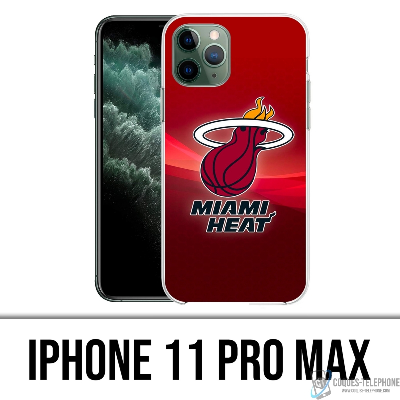Coque iPhone 11 Pro Max - Miami Heat