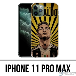Funda para iPhone 11 Pro Max - Ronaldo Juventus Póster