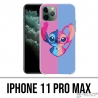 Funda para iPhone 11 Pro Max - Stitch Angel Heart Split