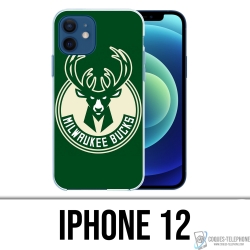 Funda para iPhone 12 - Milwaukee Bucks
