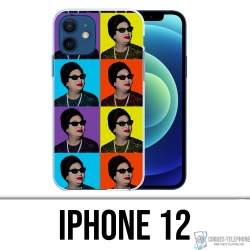 Coque iPhone 12 - Oum Kalthoum Colors
