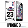 Coque iPhone 8 - Lebron James Blanc