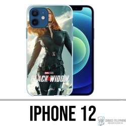 Custodia per iPhone 12 - Black Widow Movie