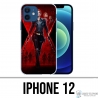 Coque iPhone 12 - Black Widow Poster