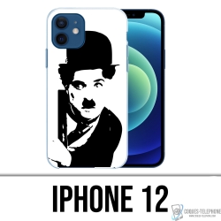 Coque iPhone 12 - Charlie Chaplin