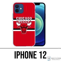 Coque iPhone 12 - Chicago Bulls