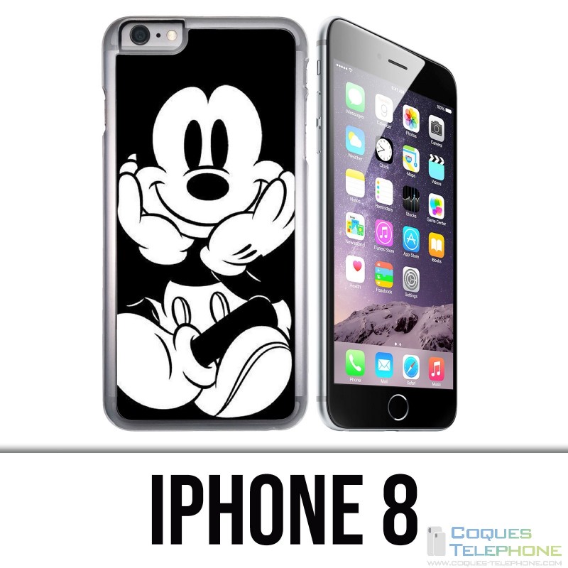 IPhone 8 Case - Mickey Black And White