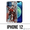 Coque iPhone 12 - Iron Man Comics Splash