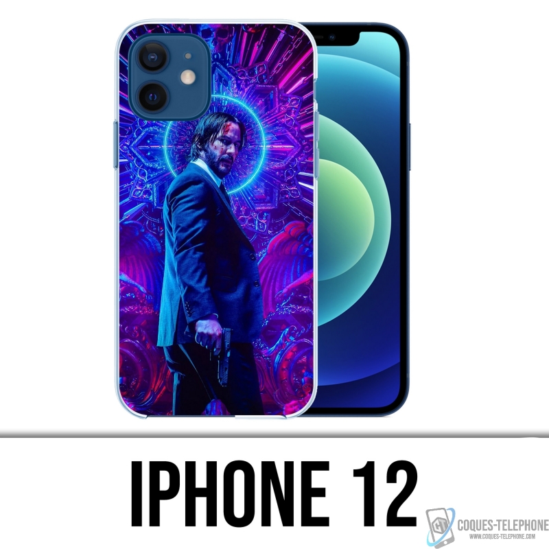 Coque iPhone 12 - John Wick Parabellum
