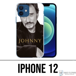 Custodia per iPhone 12 - Album Johnny Hallyday