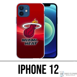 Coque iPhone 12 - Miami Heat