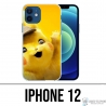 Coque iPhone 12 - Pikachu Detective