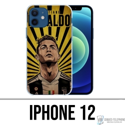 Coque iPhone 12 - Ronaldo Juventus Poster