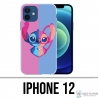 IPhone 12 Case - Stitch Angel Heart Split