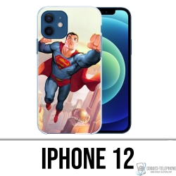 Coque iPhone 12 - Superman Man Of Tomorrow