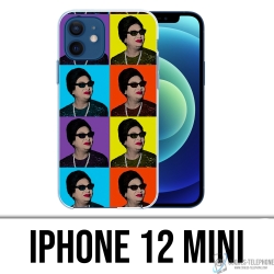 Coque iPhone 12 mini - Oum Kalthoum Colors