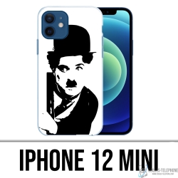 Custodia mini per iPhone 12 - Charlie Chaplin