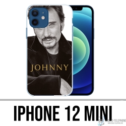 Mini custodia per iPhone 12 - Album Johnny Hallyday