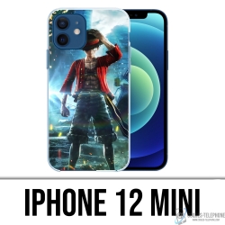Custodia mini per iPhone 12 - One Piece Rufy Jump Force