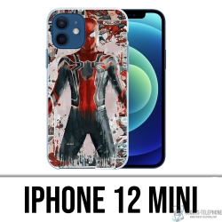 Coque iPhone 12 mini - Spiderman Comics Splash