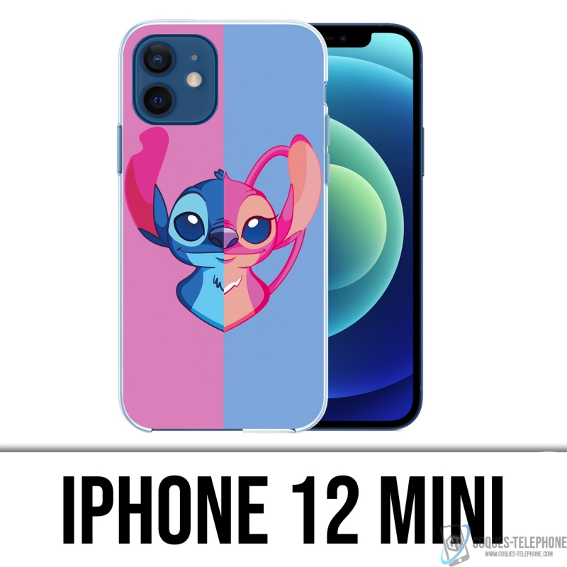 IPhone 12 mini case - Stitch Angel Heart Split
