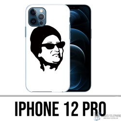 IPhone 12 Pro Case - Oum Kalthoum Schwarz Weiß