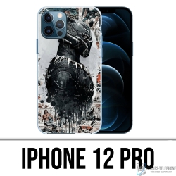 IPhone 12 Pro Case - Black Panther Comics Splash