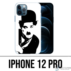 Coque iPhone 12 Pro - Charlie Chaplin