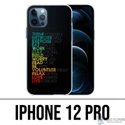 Coque iPhone 12 Pro - Daily Motivation