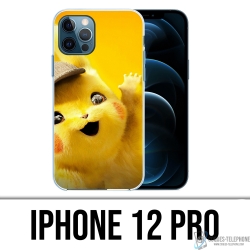 Coque iPhone 12 Pro - Pikachu Detective