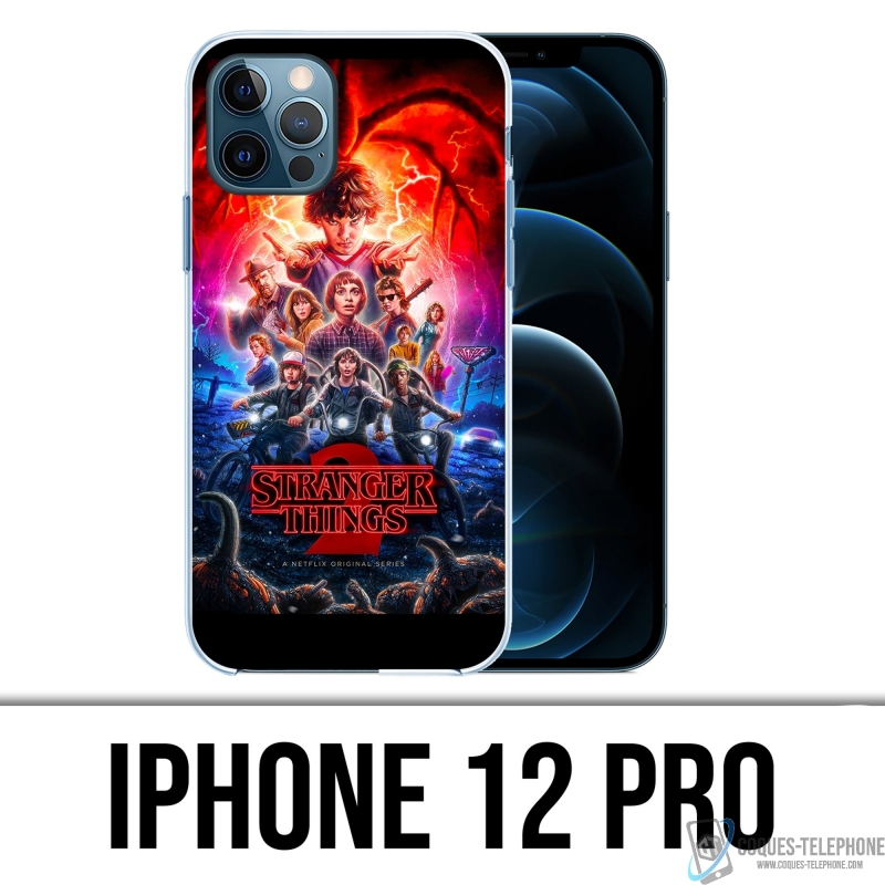 Custodia per iPhone 12 Pro - Poster di Stranger Things