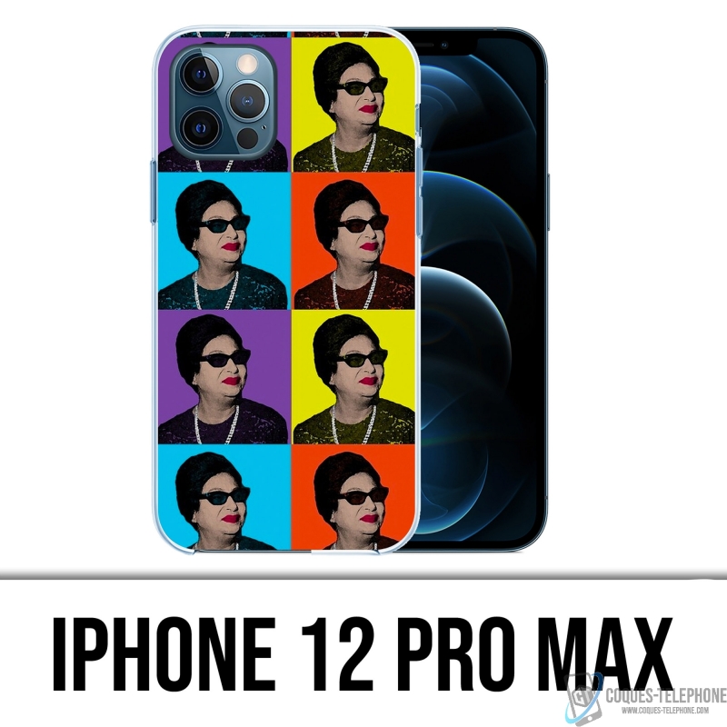 IPhone 12 Pro Max Case - Oum Kalthoum Colors