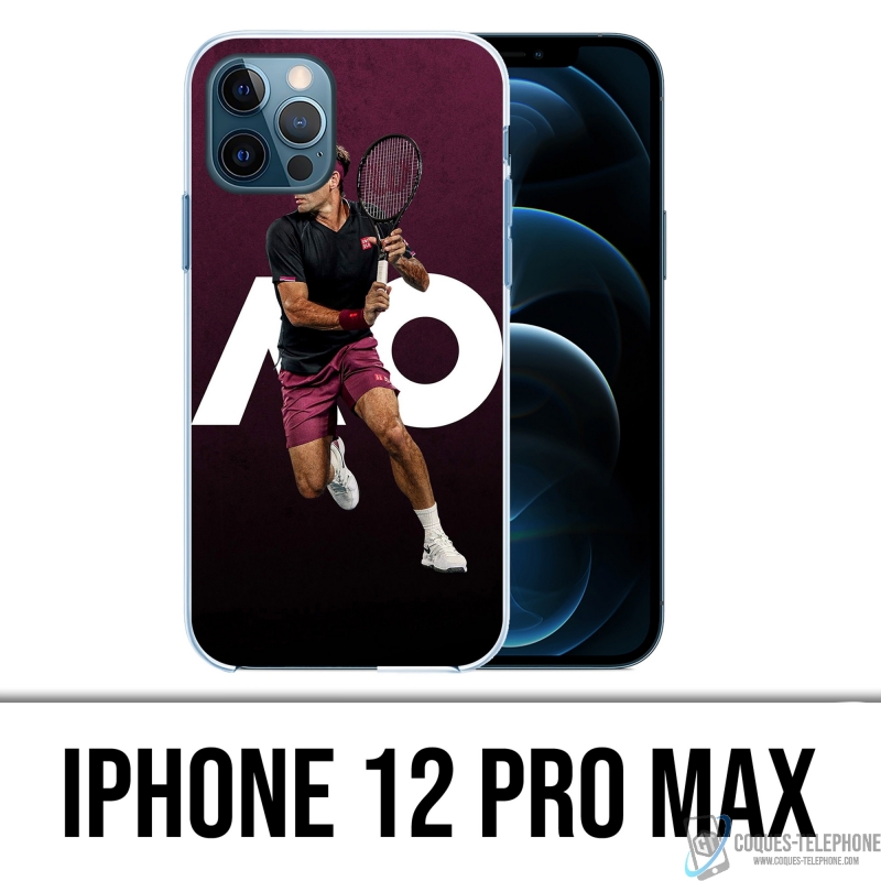 Coque iPhone 12 Pro Max - Roger Federer