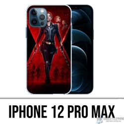 Funda para iPhone 12 Pro Max - Black Widow Póster