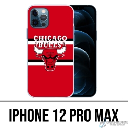 Coque iPhone 12 Pro Max - Chicago Bulls