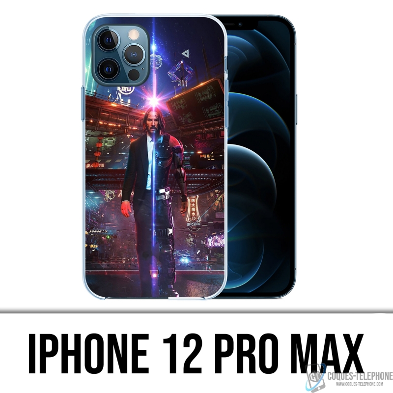 IPhone 12 Pro Max Case - John Wick X Cyberpunk