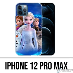 Coque iPhone 12 Pro Max - La Reine Des Neiges 2 Personnages
