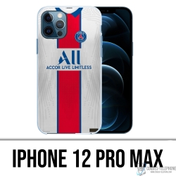 Coque iPhone 12 Pro Max - Maillot PSG 2021