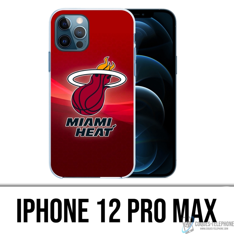 Coque iPhone 12 Pro Max - Miami Heat