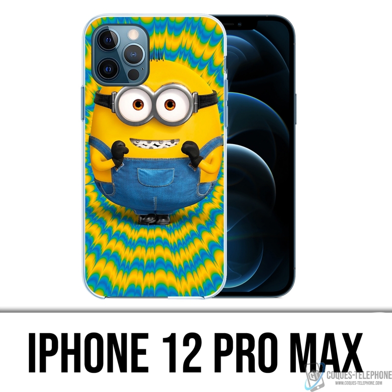 IPhone 12 Pro Max Case - Minion aufgeregt