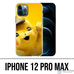Custodia per iPhone 12 Pro Max - Pikachu Detective