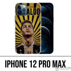 Custodia per iPhone 12 Pro Max - Poster Ronaldo Juventus