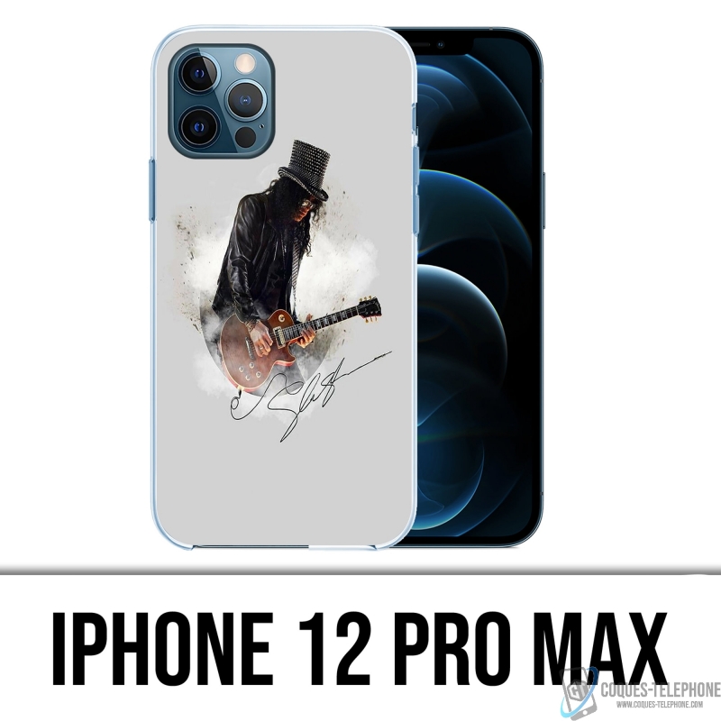 Coque iPhone 12 Pro Max - Slash Saul Hudson