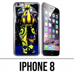 Custodia per iPhone 8 - Concentrazione Motogp Valentino Rossi