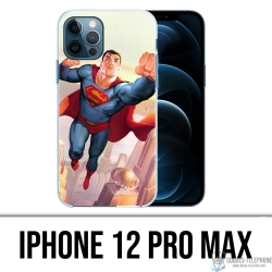 Custodia per iPhone 12 Pro Max - Superman Man Of Tomorrow