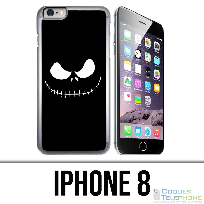 Coque iPhone 8 - Mr Jack Skellington Pumpkin